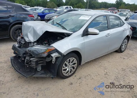 2019 Toyota Corolla Le z USA, uszkodzony, nr VIN 2T1BURHE9KC165975